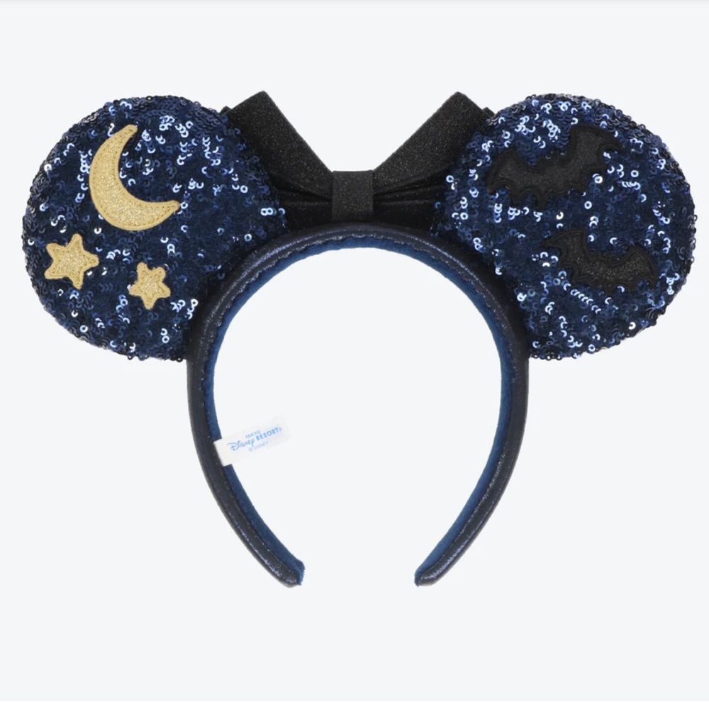Exclusive Disney Halloween 2023 x Minnie Mouse “Moon & Stars” headband